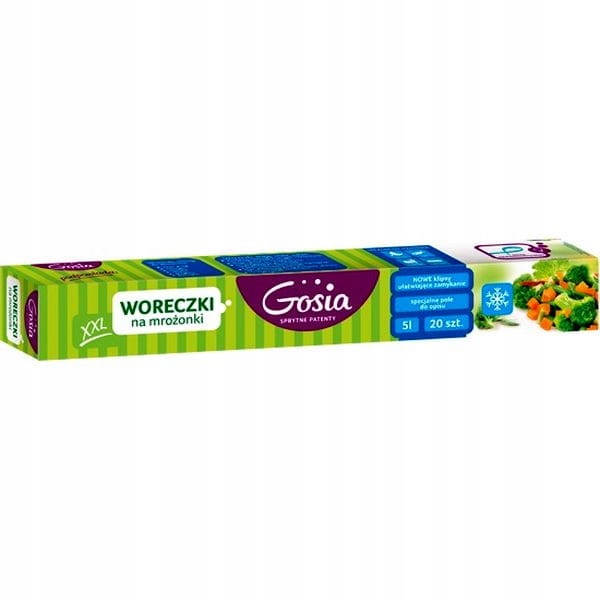 

Gosia Woreczki na mrożonki XXL 300mm/400mm 5l 20sz