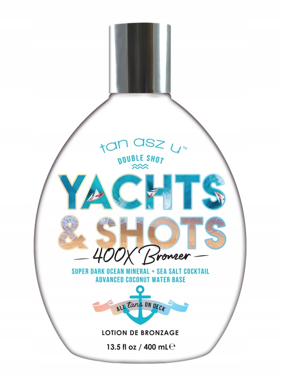 

Tan Asz U Yachts & Shots 400x Bronzer