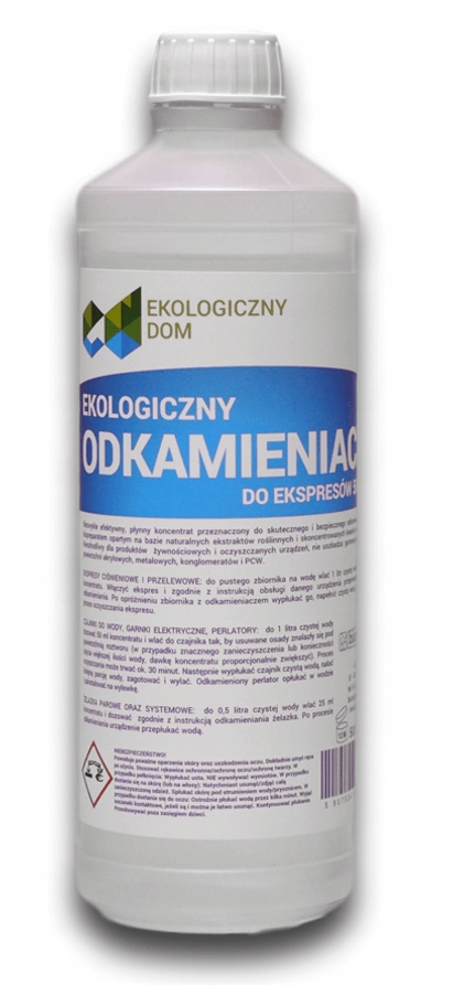 

Biozym Ekologiczny Odkamieniacz do ekspresów 500ml
