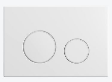 Nest splachovací tlačítko Wc Excellent Wc Flaro Expert bílý lesk