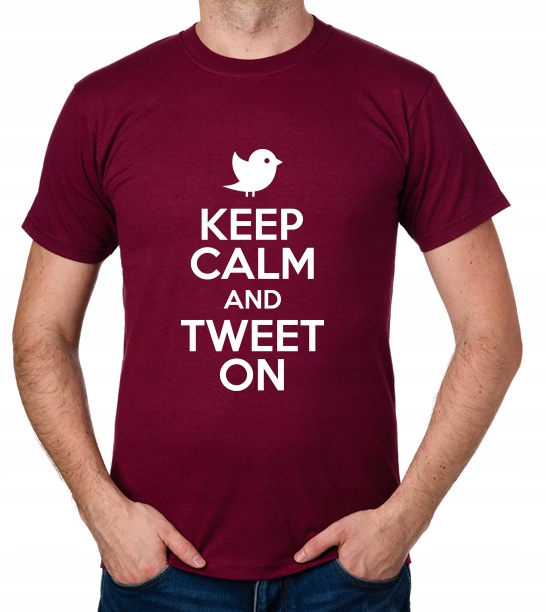 

koszulka Keep Calm And Tweet On prezent