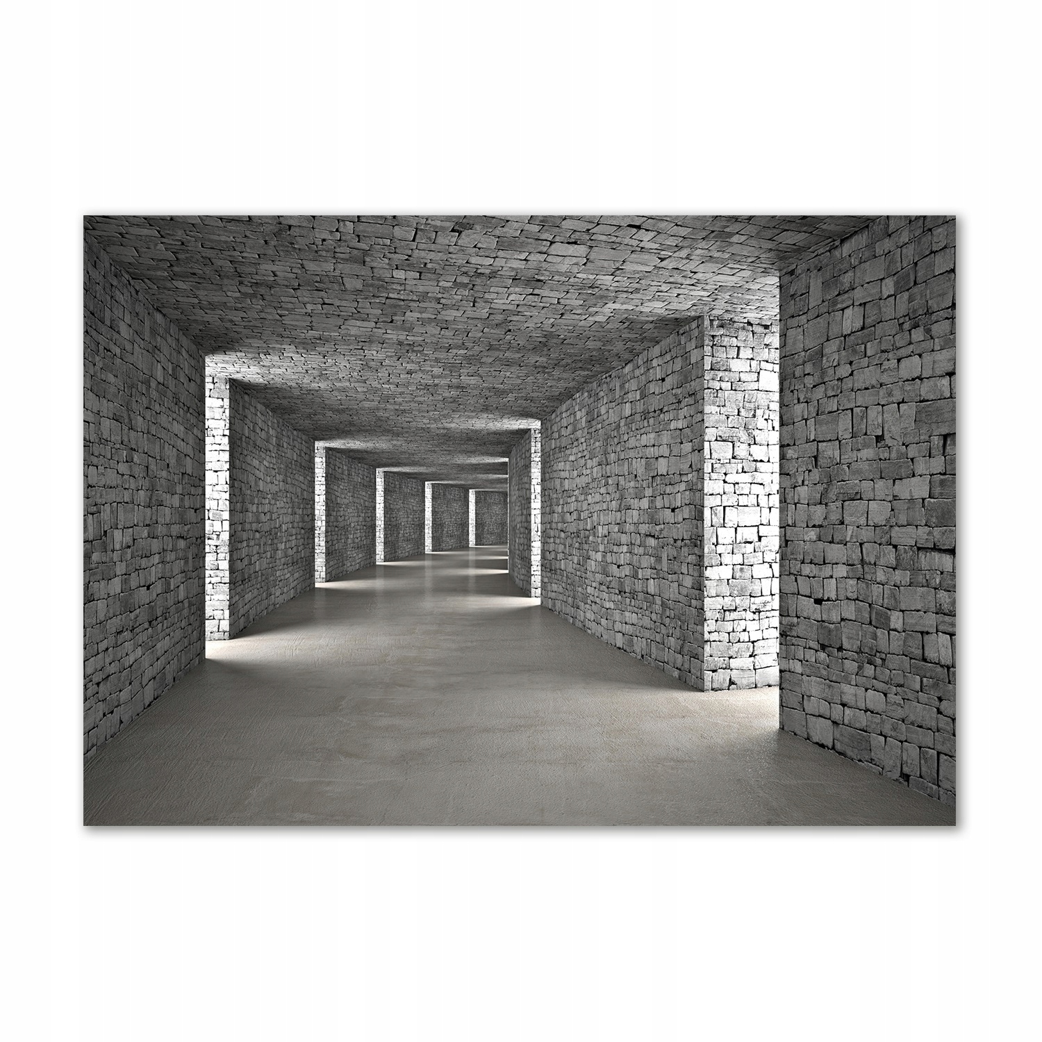 

Foto obraz szkło hartowane Tunel z cegły 100x70