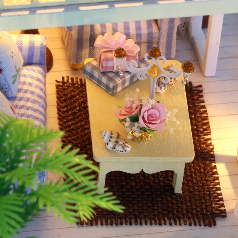 Model Dom letniskowy DIY PLAŻA ŁÓDŹ Puzzle 3D LED Certyfikaty, opinie, atesty CE EN 71