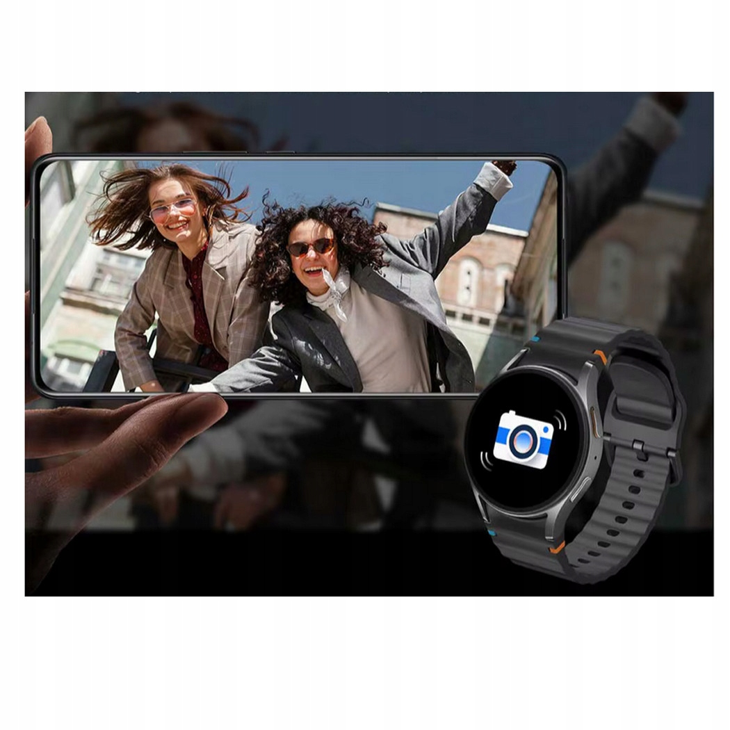 ZEGAREK SMARTWATCH Z ROZMOWAMI PL MENU BRASOLETA+PASEK SMART WATCH WATCH 7 Komunikacja Bluetooth