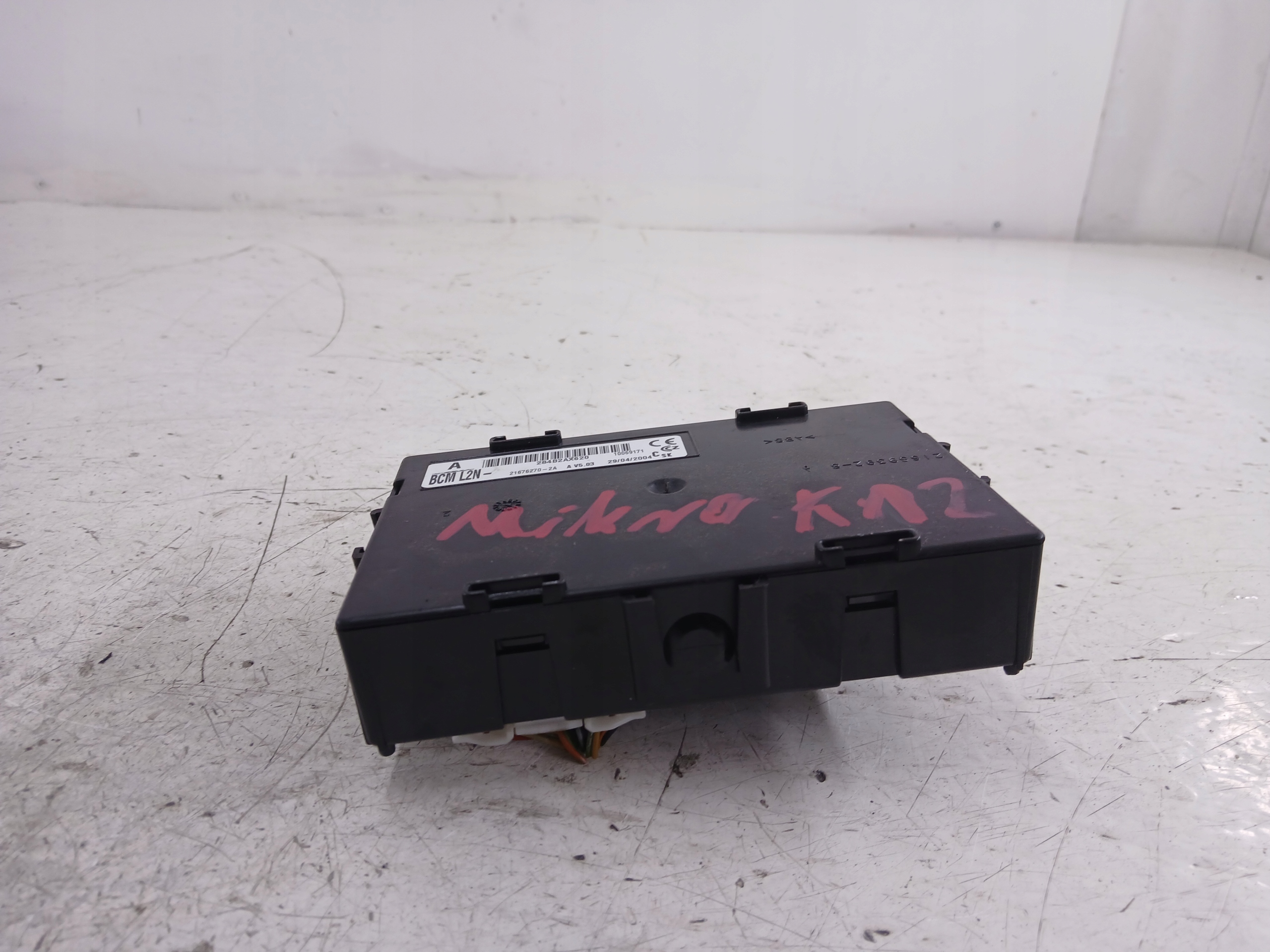 NISSAN MICRA K12 module control unit KOMFORTU 284B2AX620