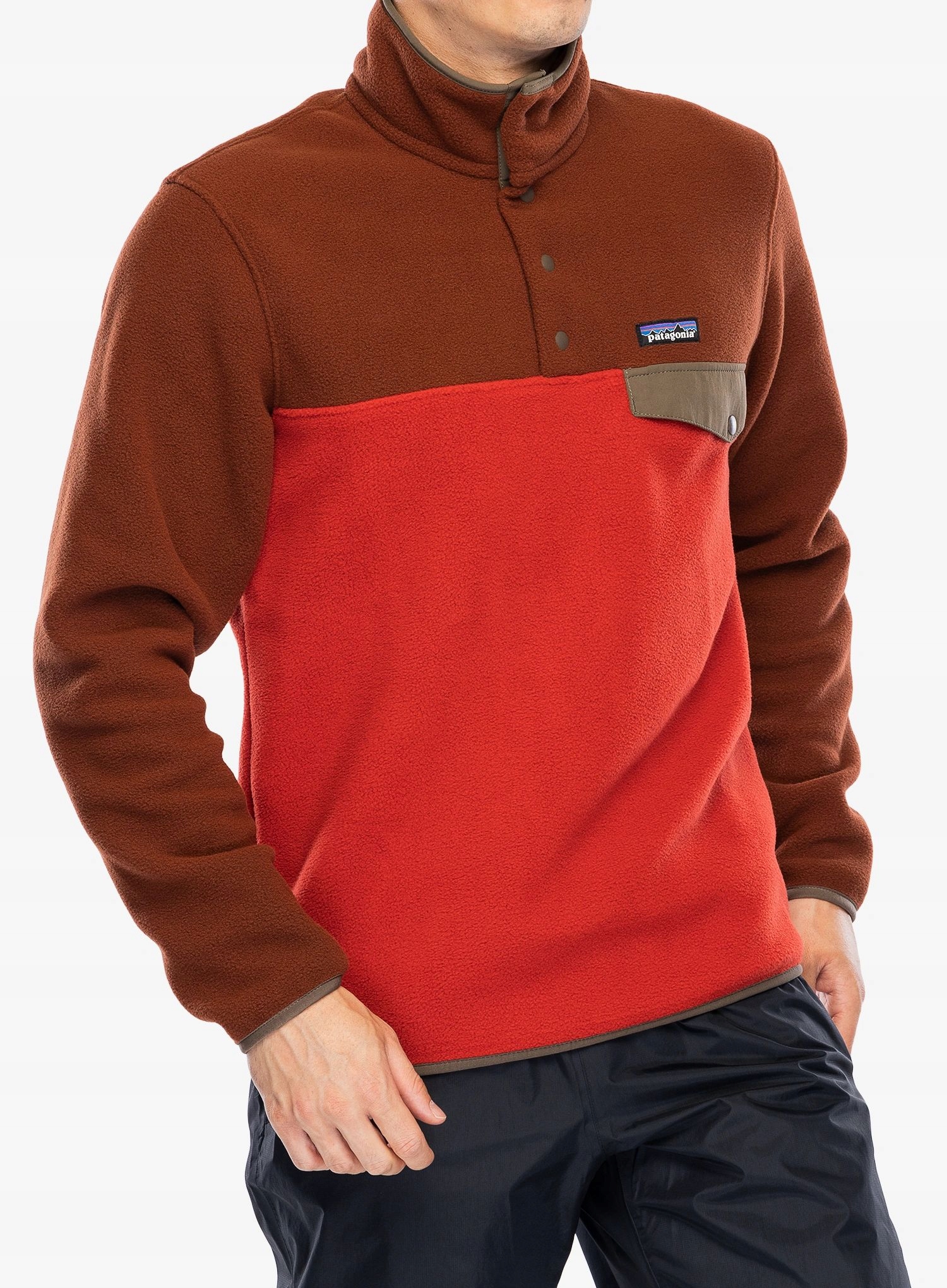 Mikina fleecová Patagonia Lightweight Synch Snap-T Pullover