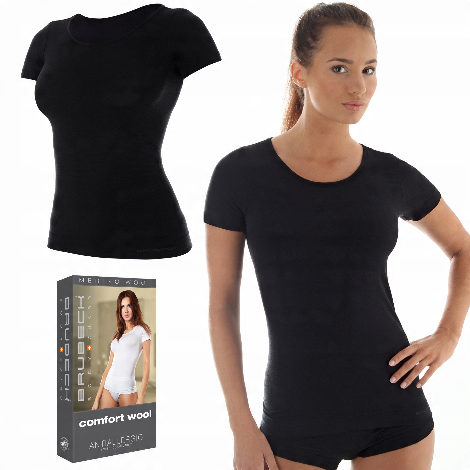 

Brubeck SS11020 koszulka damska T-shirt - S