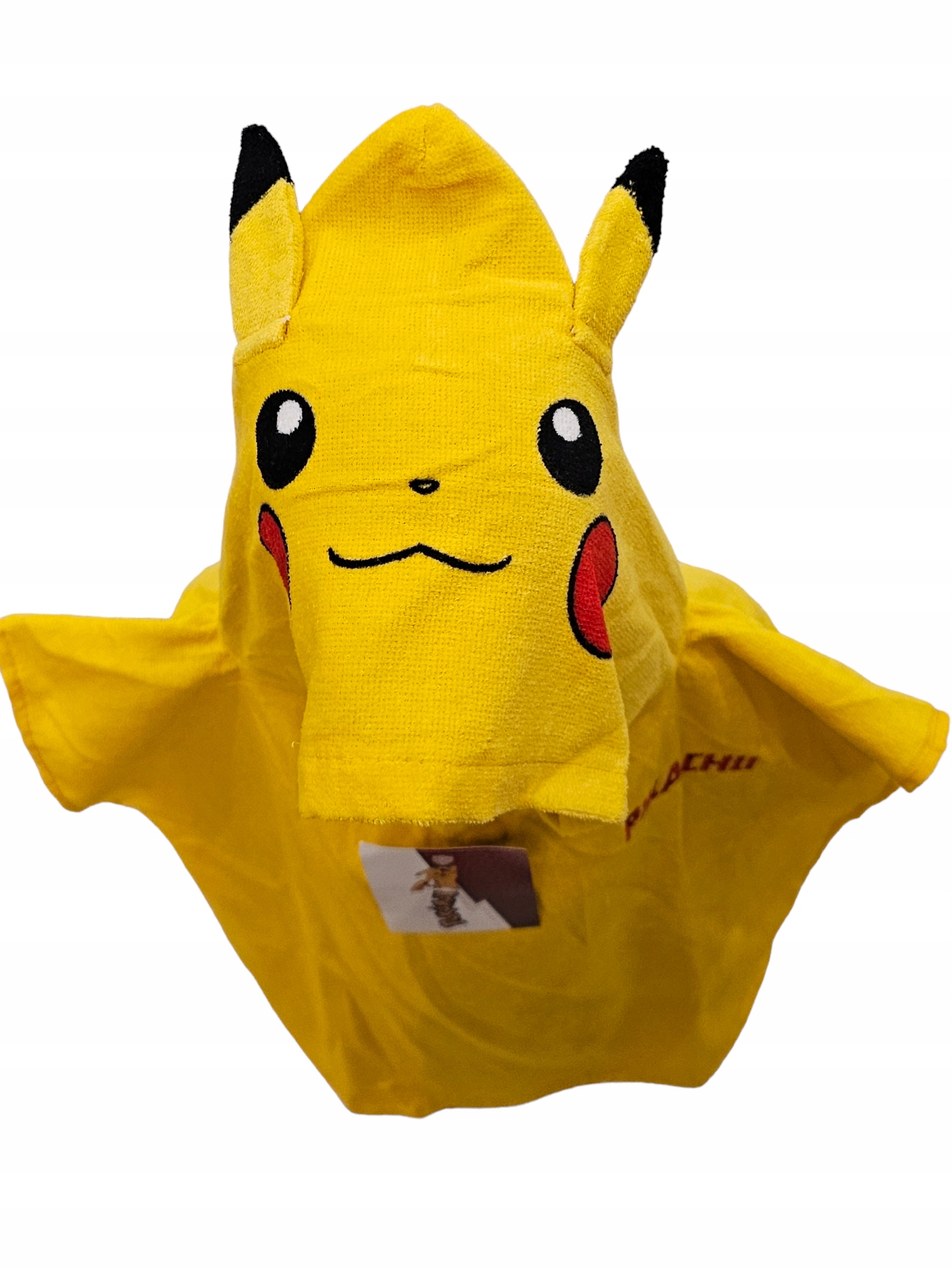 PIKACHU POKEMON RĘCZNIK Ponczo Dziecięce Bawełniane Okrycie 115 cm x 50 cm Marka inna marka