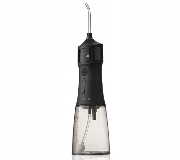 Irygator do zębów Seysso Edge Nova Black Czarny Lampa Uv-c 6 Końcówek