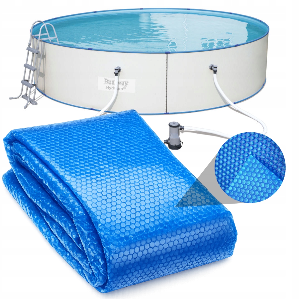 Solárny Panel Tepelná podložka Ohrievač vody do bazéna Bestway Hydrium 5 m