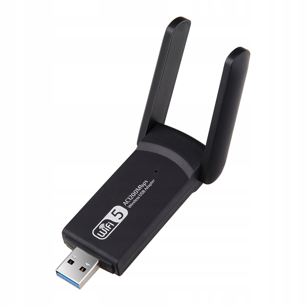 KARTA SIECIOWA WIFI USB AC1200Mbps 2.4GHz+5GHz - Opinie, Cena w Allegro.pl