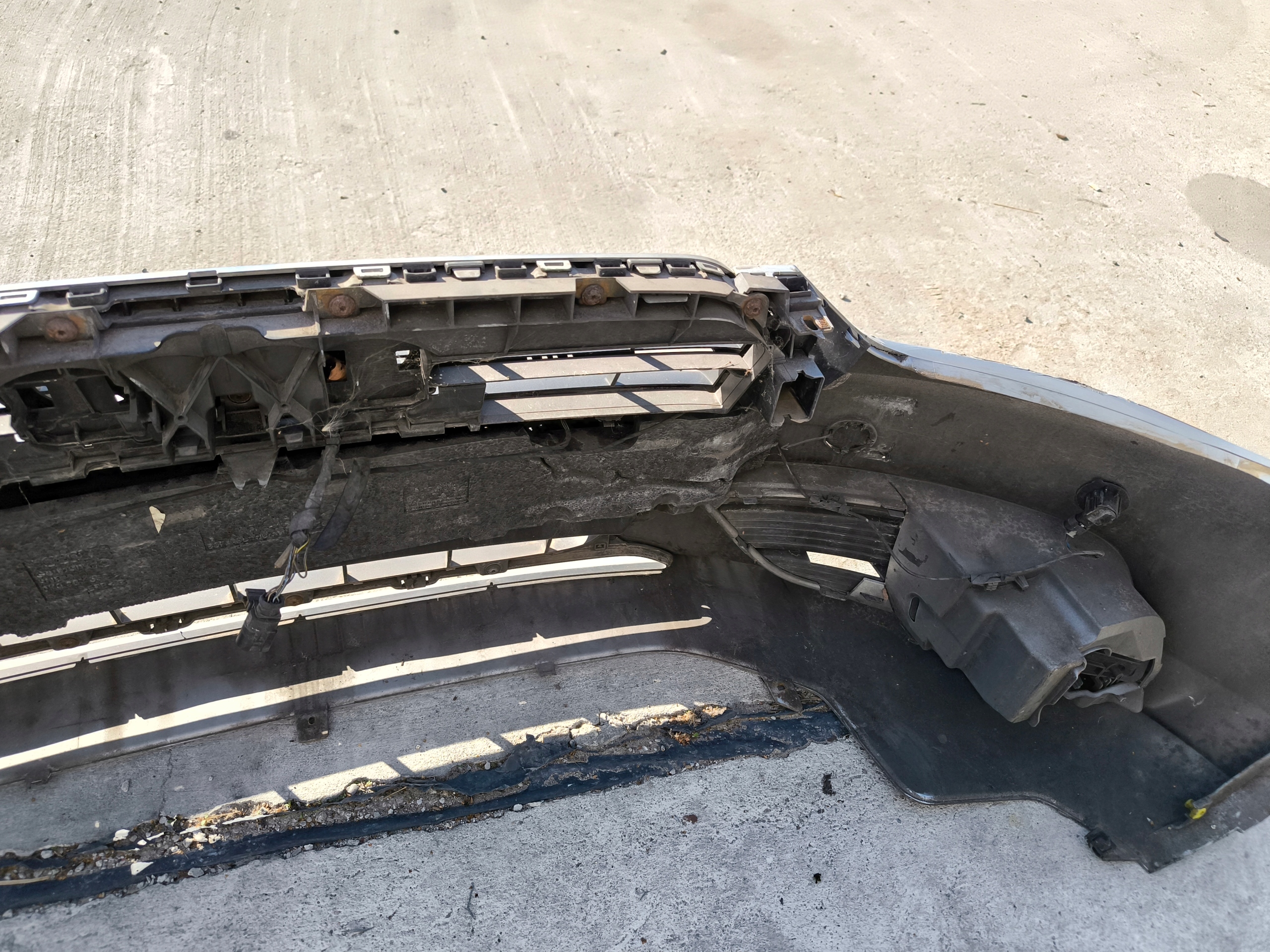 bumper front complete AUDI A4 B8 LIFT 2011-2016 LX7W PDC original !!!
