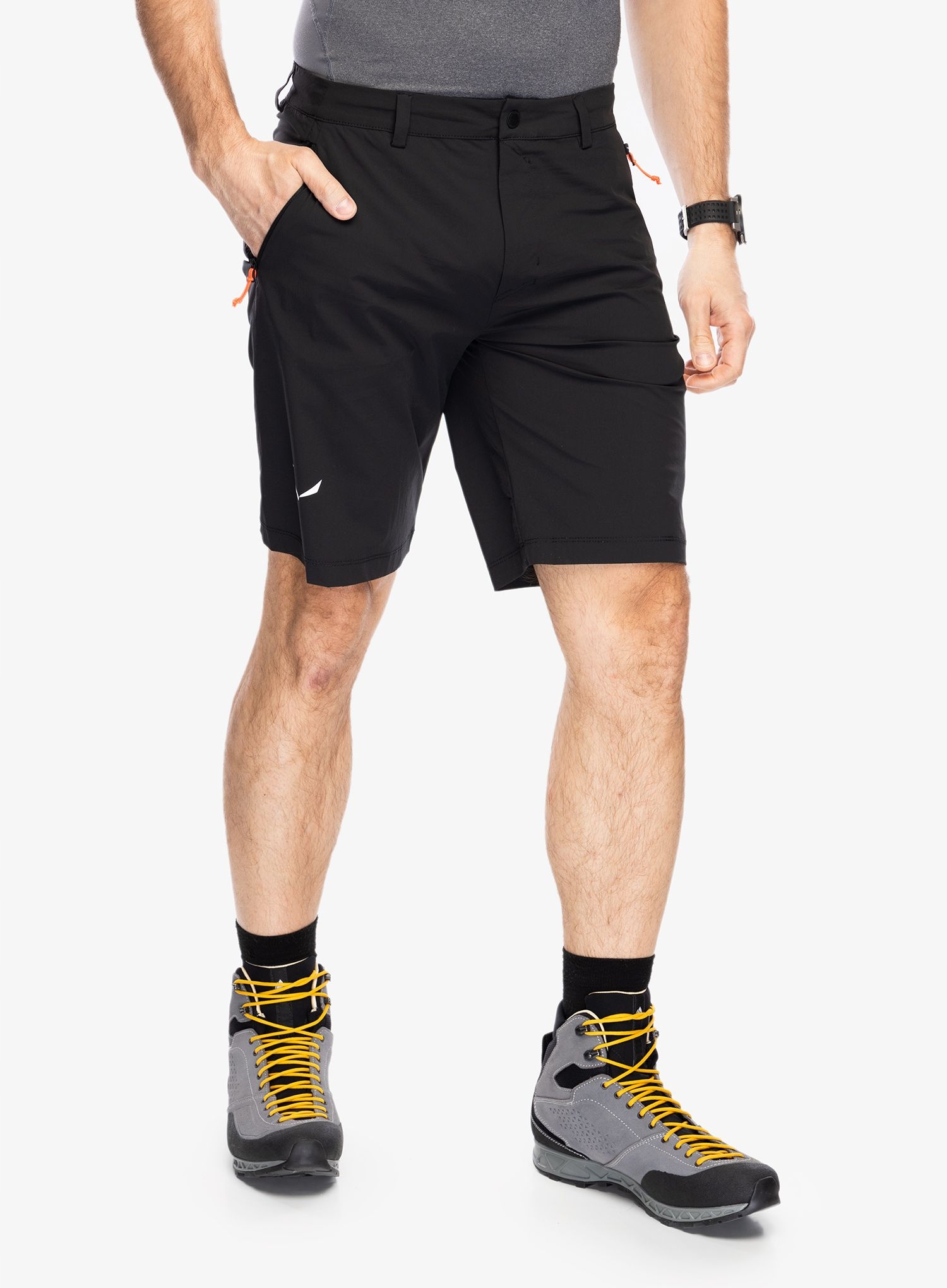 Kraťasy Salewa Puez Talveno Dst Shorts black out XL