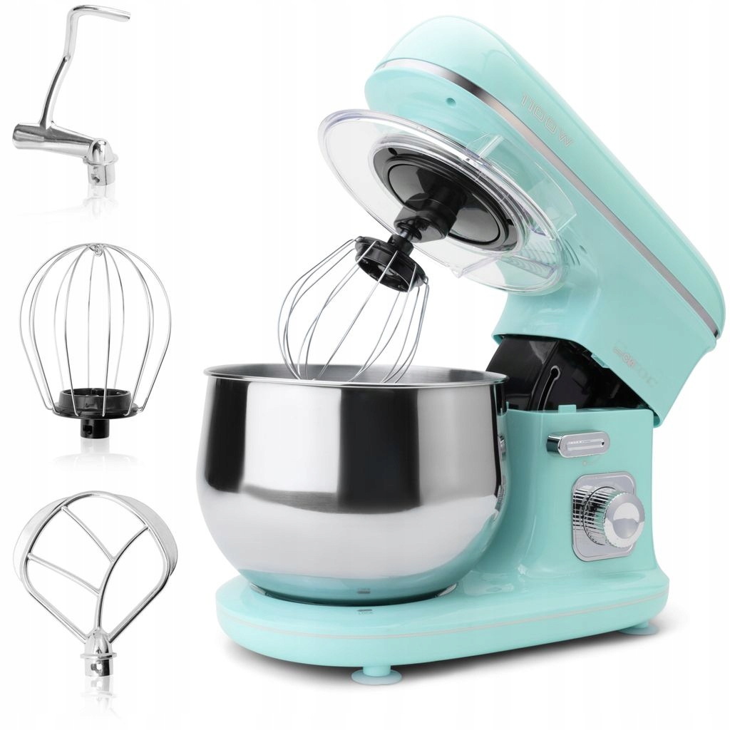 Robot Kuchenny Planetarny Blender Mikser Ugniatarka Do Ciasta 1100W 5L