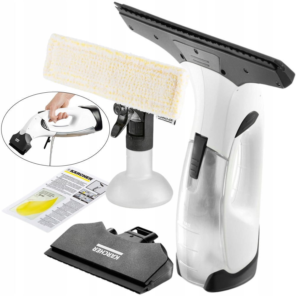 Silný Čistič Oken Skel Kärcher Wv 2 Plus N Ostřikovač Dvě Hubice