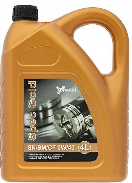 

Olej Silnikowy 0W-40 Spec Gold 4L