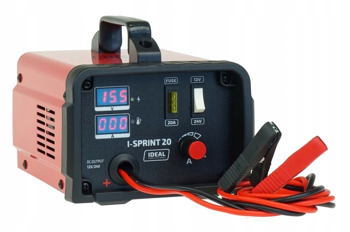 Prostownik inwertorowy I SPRINT 20 IDEAL 12 24V Maximum amperage 20 A