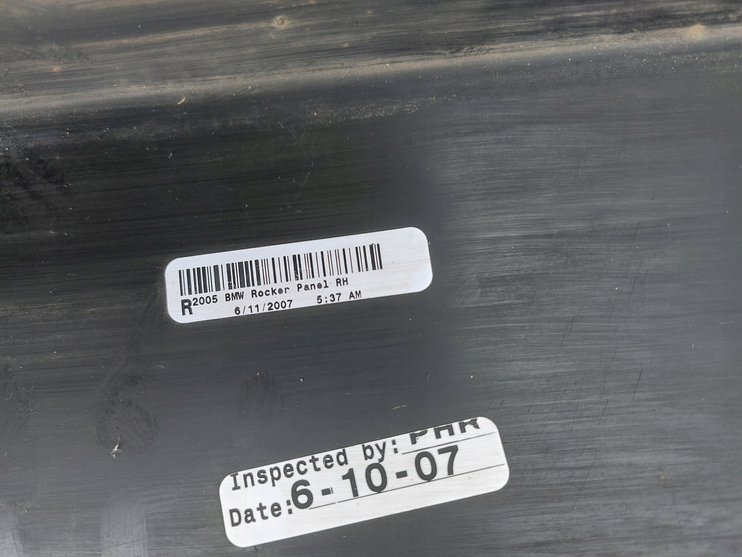 cap moulding threshold right BMW Z4 E85 7016530 CZRNY 668