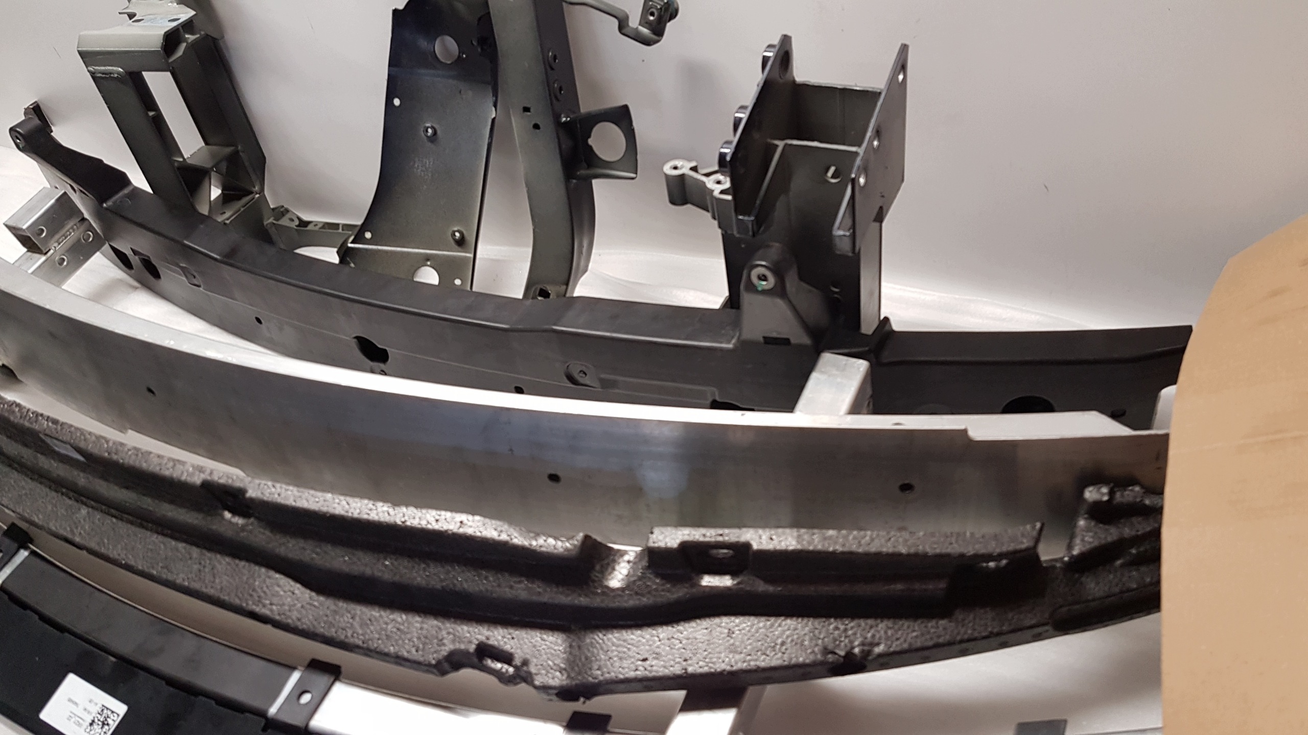 support panel for radiators ROLLS ROYCE GHOST II RR21 7495481 7495486