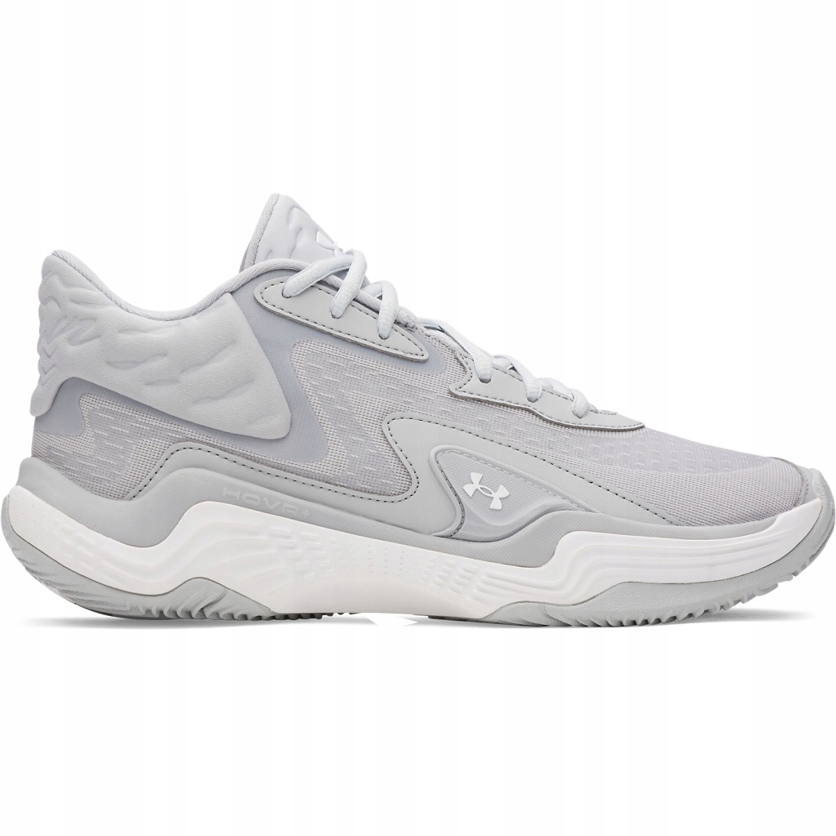Buty sportowe sneakersy koszykówka Under Armour Spawn 7 Mid szre 46.5