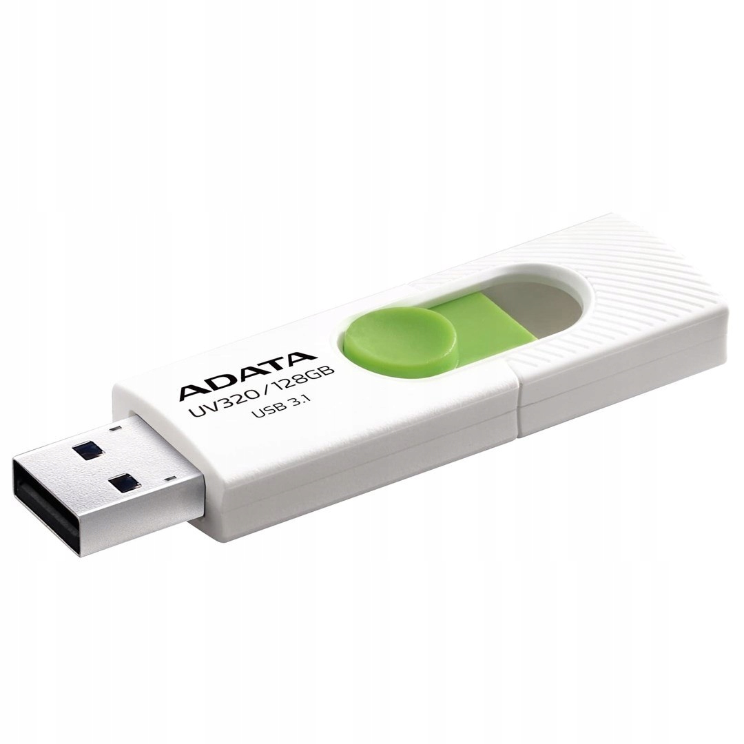 Pendrive Adata UV320 AUV320-128G-RWHGN (128GB; Usb 3.0; kolor biały)
