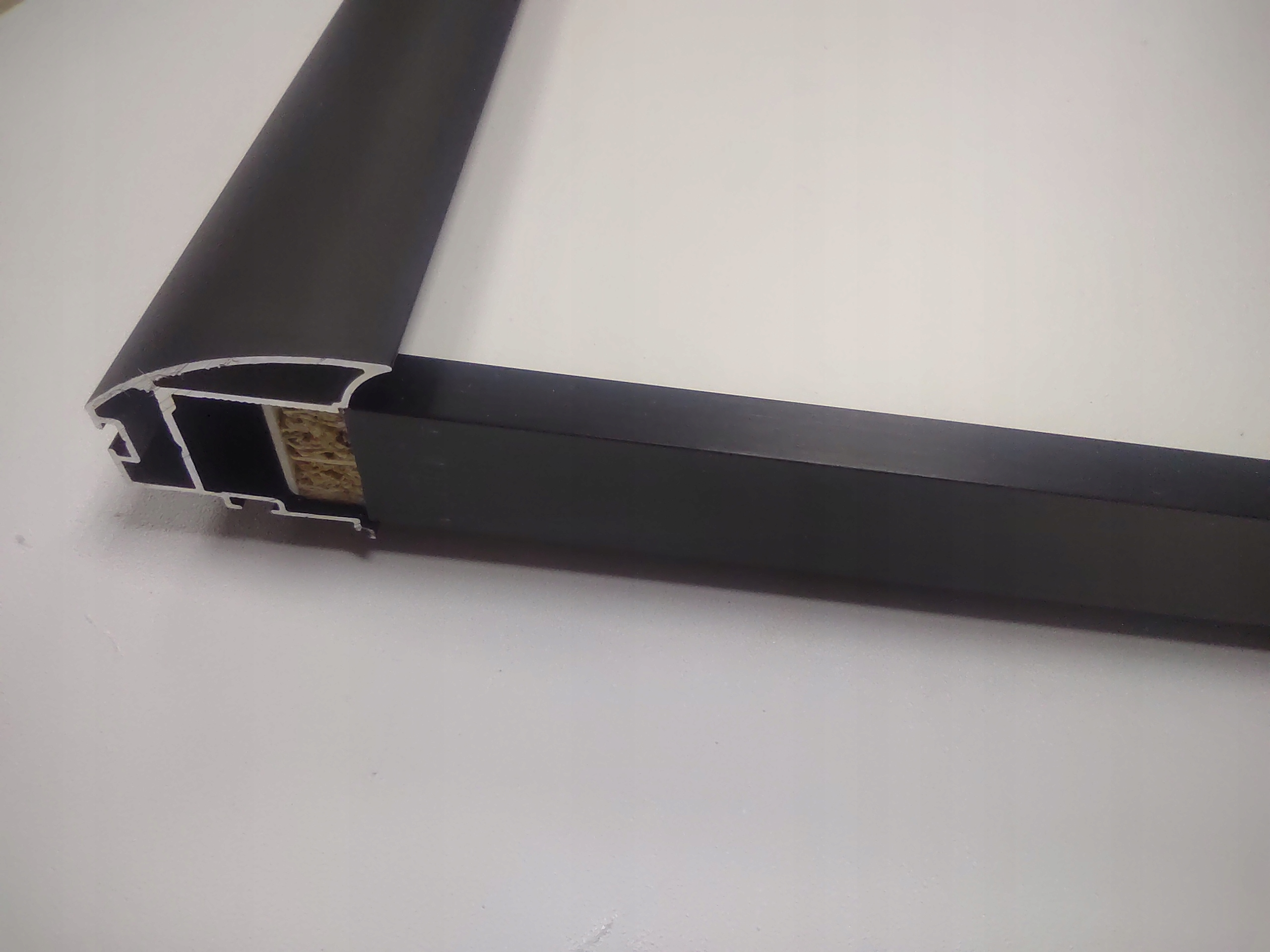 System drzwi przesuwne szafa 2m/3sk Czarny SD