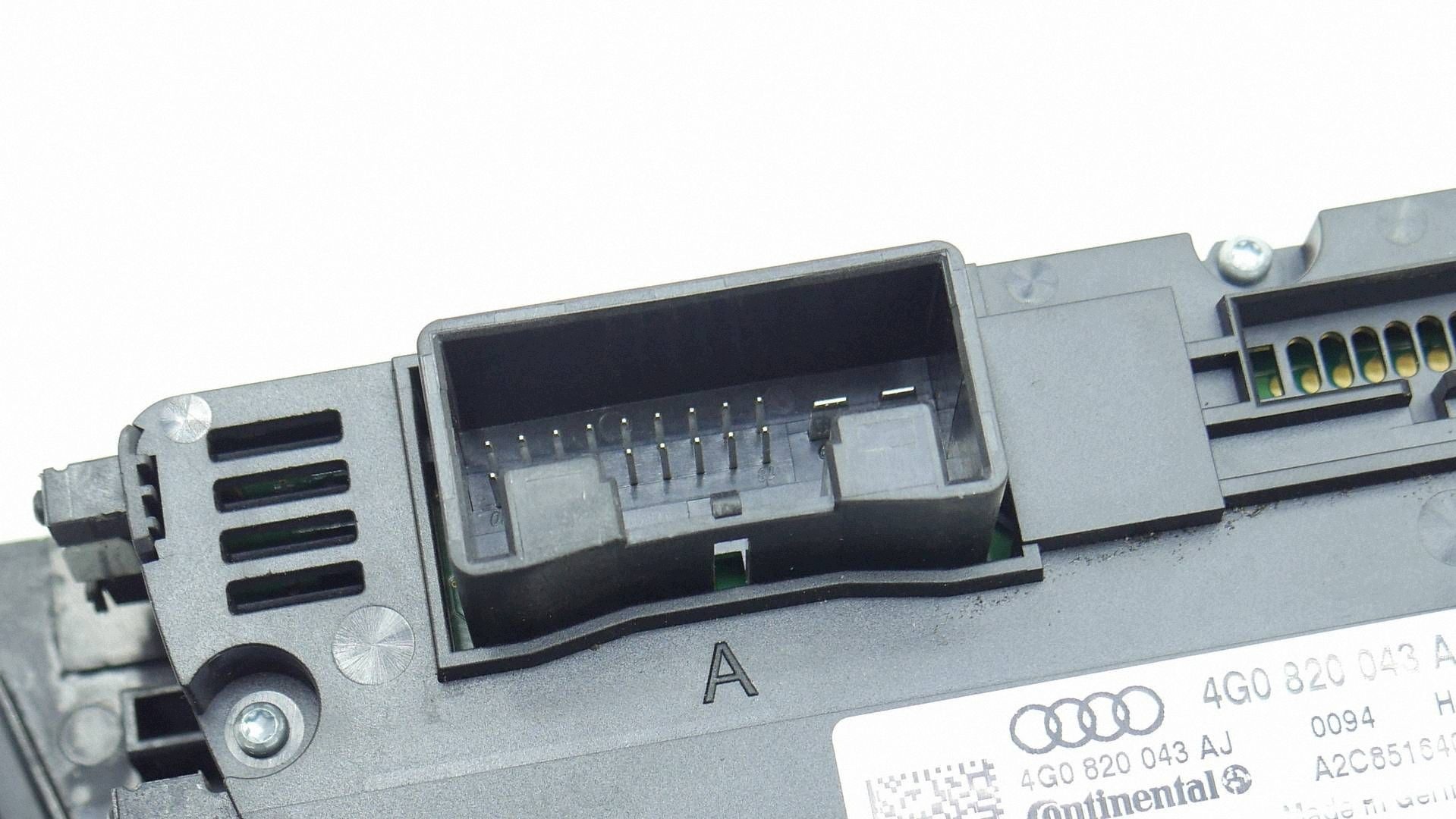 PANEL Schalter des lüfters klimaanlage AUDI A6 C7 A7 4G 4G0820043AJ