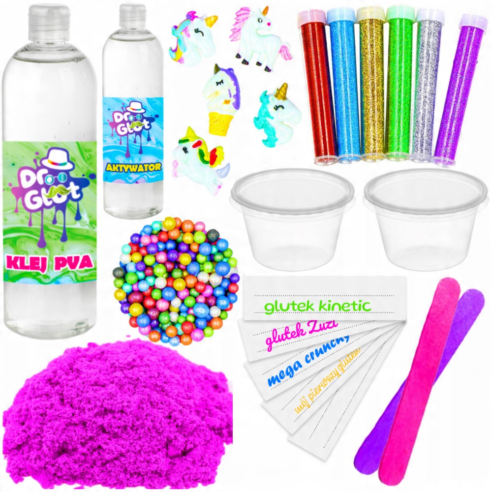 

Zestaw Slime Sweet Do Robienia Glutów Klej