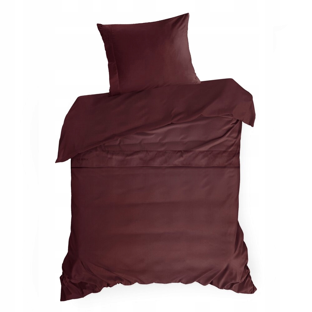 Posteľná Bielizeň ELEGANT1H 140x200 Eva Minge Eurofirany bordová s logom