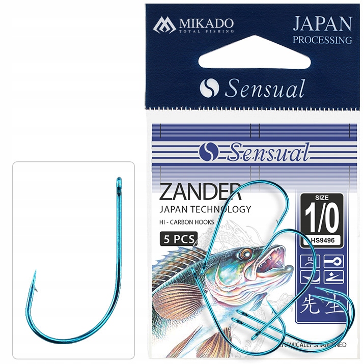 Haczyk Sensual Zander nr 1/0 op.5szt.
