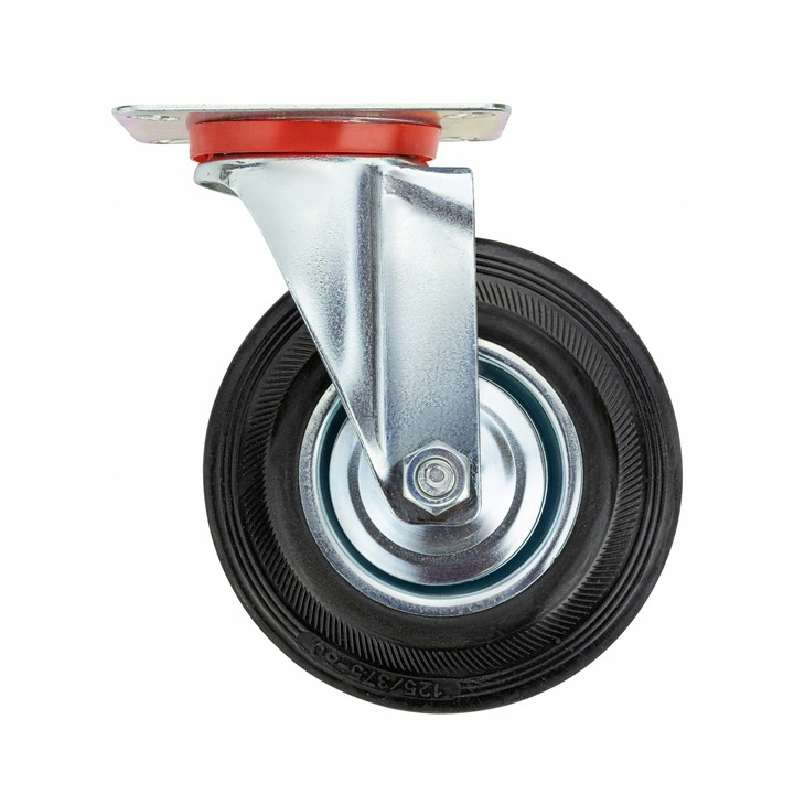 KOŁO OBROTOWE 125mm , KÓŁKO WÓZKA 5" Marka SwiatKabli