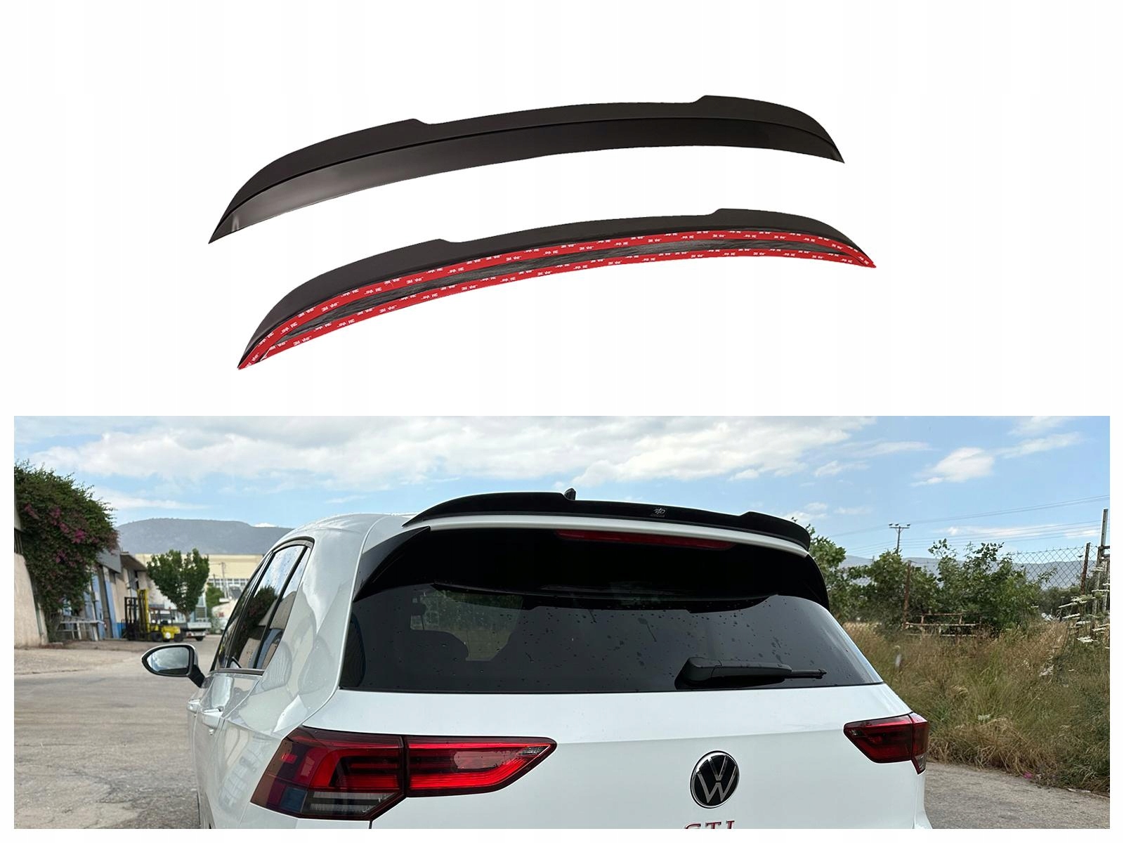 Kryt na střešní spojler pro Volkswagen Golf CD VIII 2020-2024 Hatchback