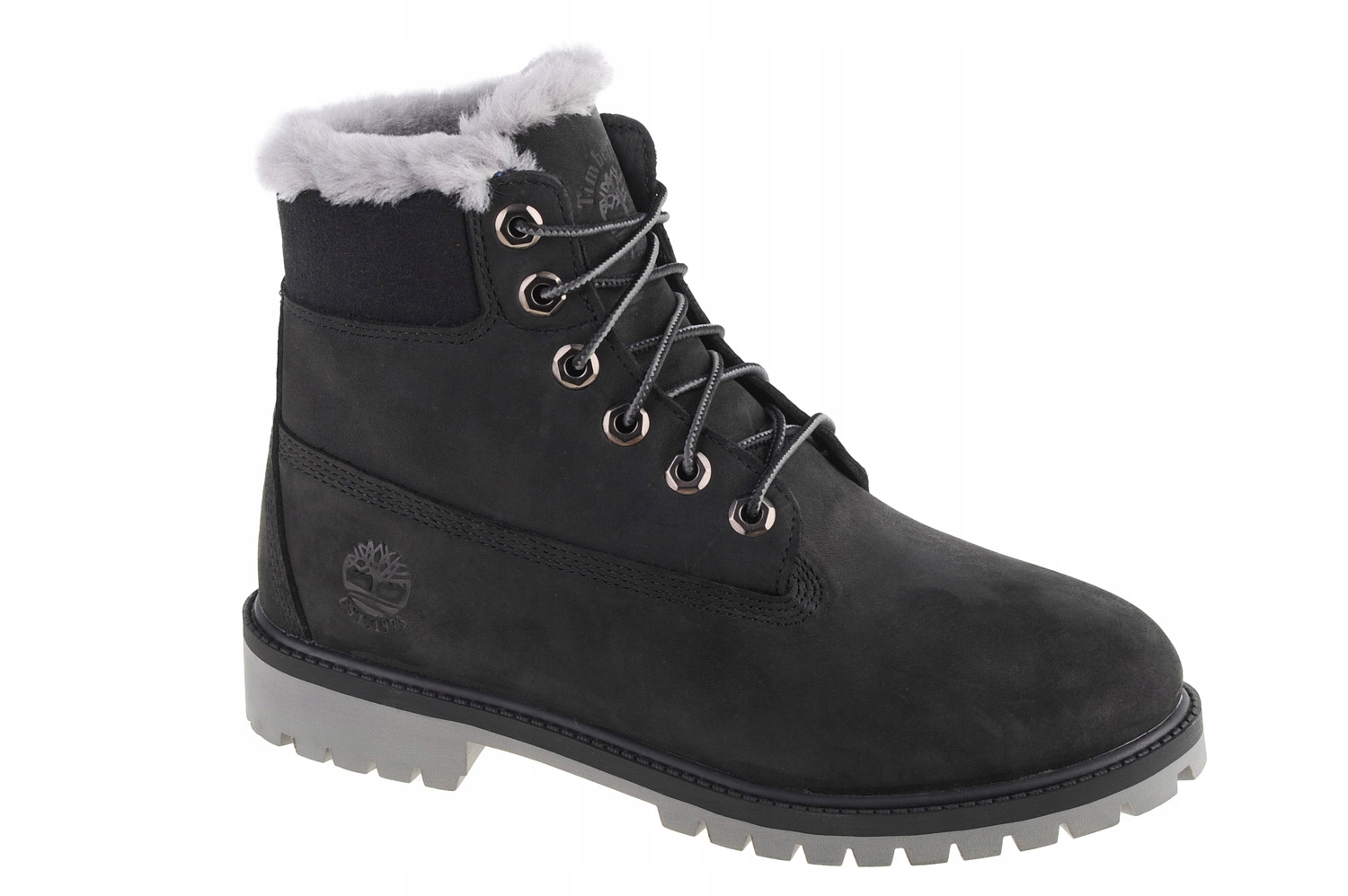 Timberland Premium 6 In Wp Shearling Boot Jr [38] Chlapecké trapery Nubuk