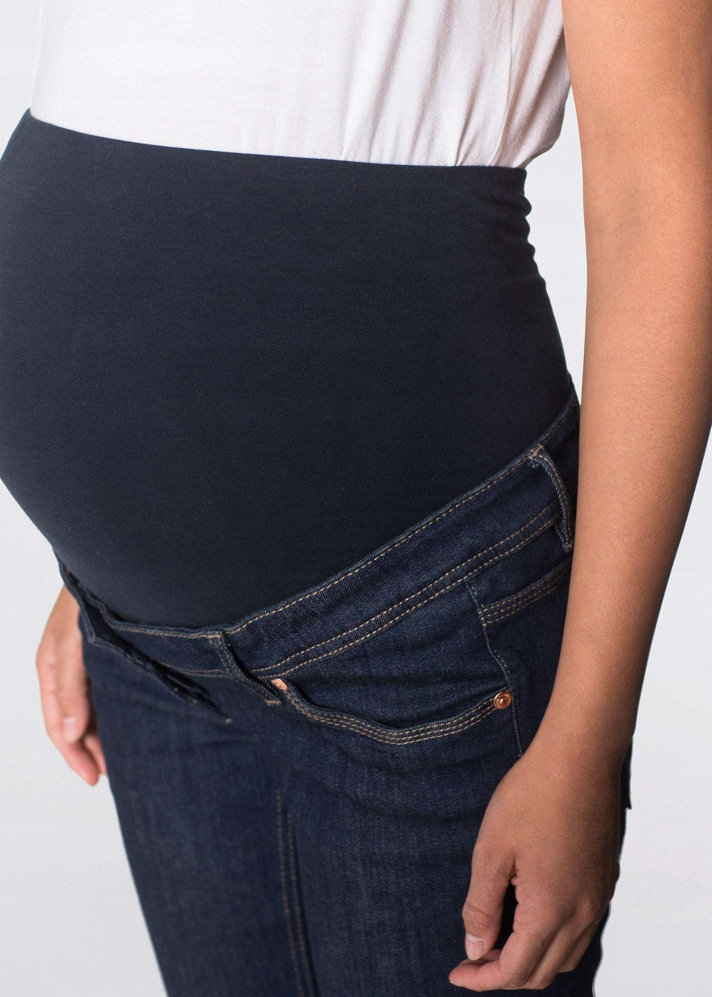 B.P.C _IN S7V GRANATOWE JEANSY CIĄŻOWE _/ 46 Marka inna