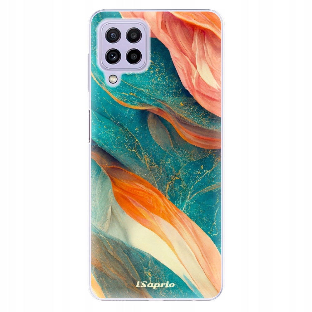 Silikonowe etui iSaprio Abstract Marble do Samsung Galaxy A22