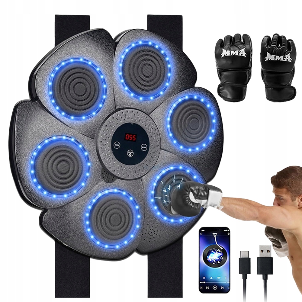 Maszyna Do Boksowania Z Bluetooth I Reduktora Wibracji Dla Bezpiecznych
