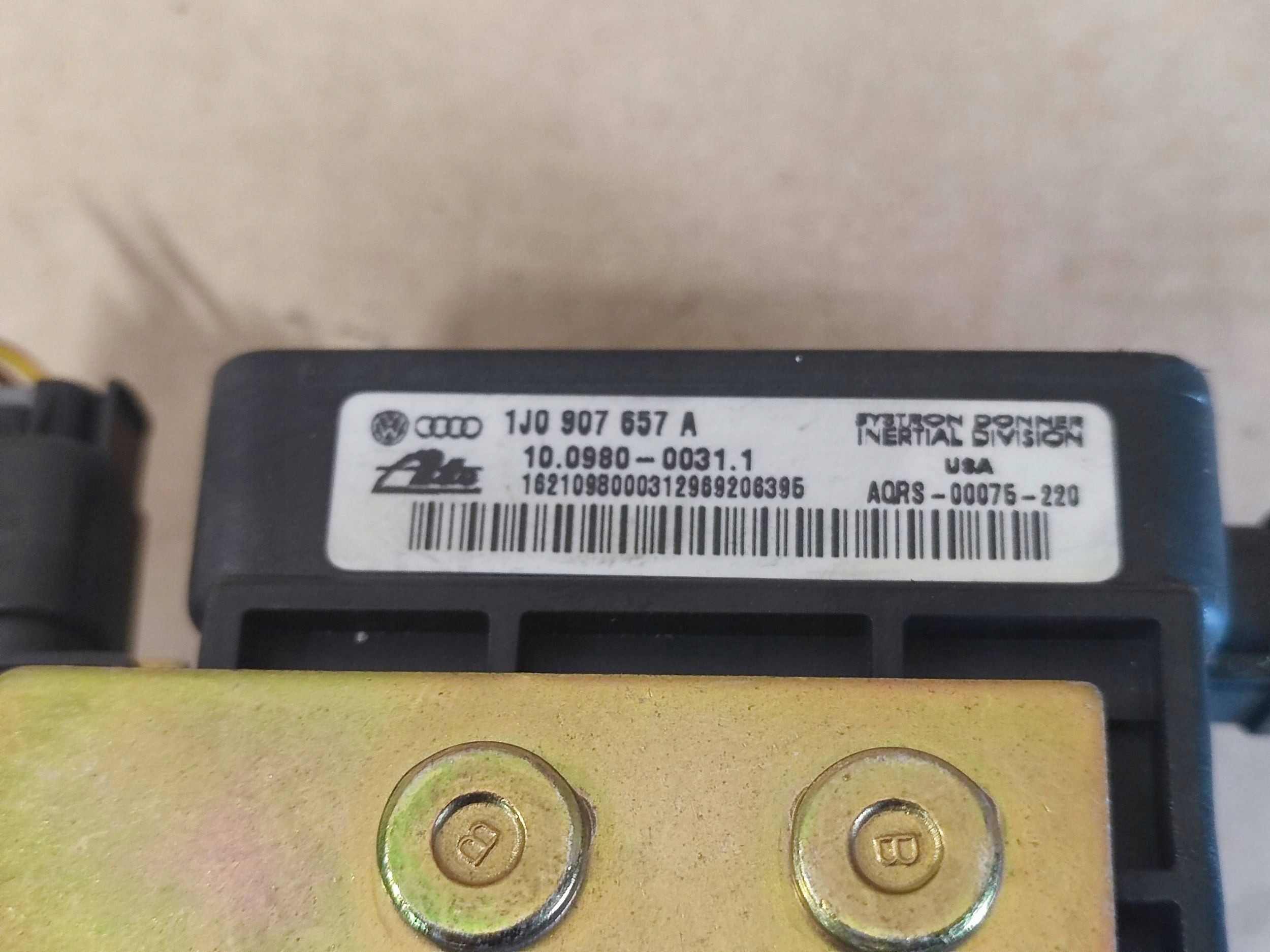 GOLF IV 4 BORA AUDI A3 8L module sensor ESP 1J1907637A SPRAWNY