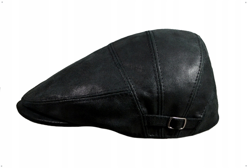 Kožený kabátek z klasické škrábané kůže, černý, Witleather