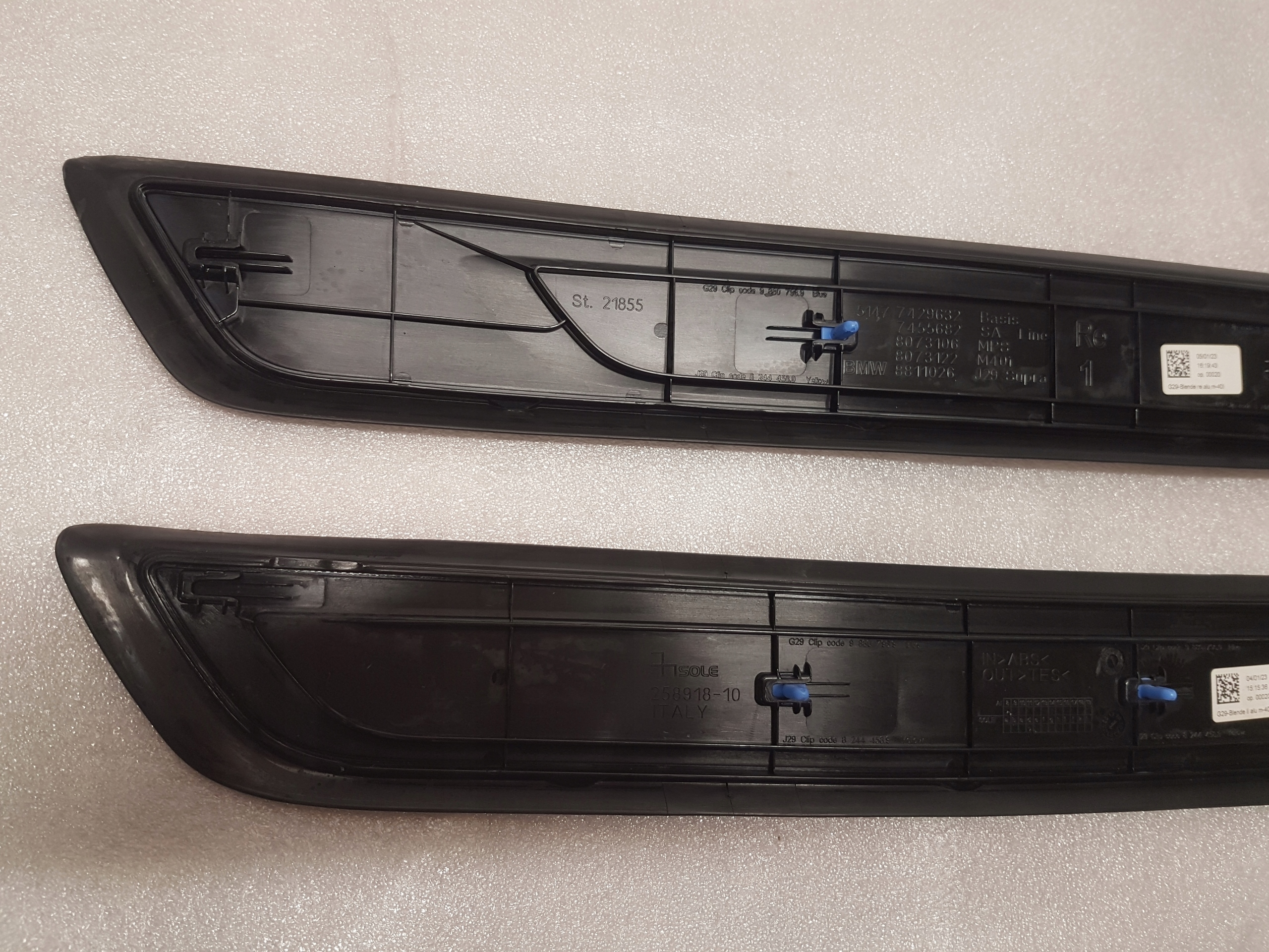 mouldings caps threshold BMW Z4 G29 M40i 8073122