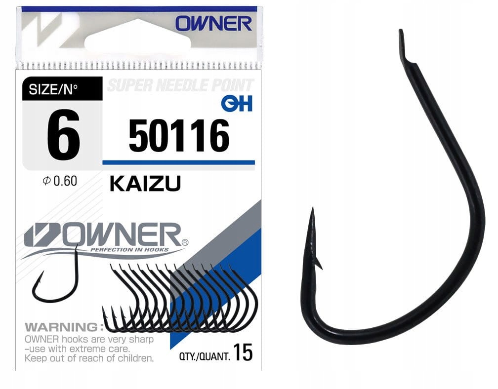 Haczyki Owner Kaizu 50116 #4 14SZT