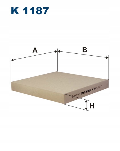 

Filtron Filtr Kabiny K 1187