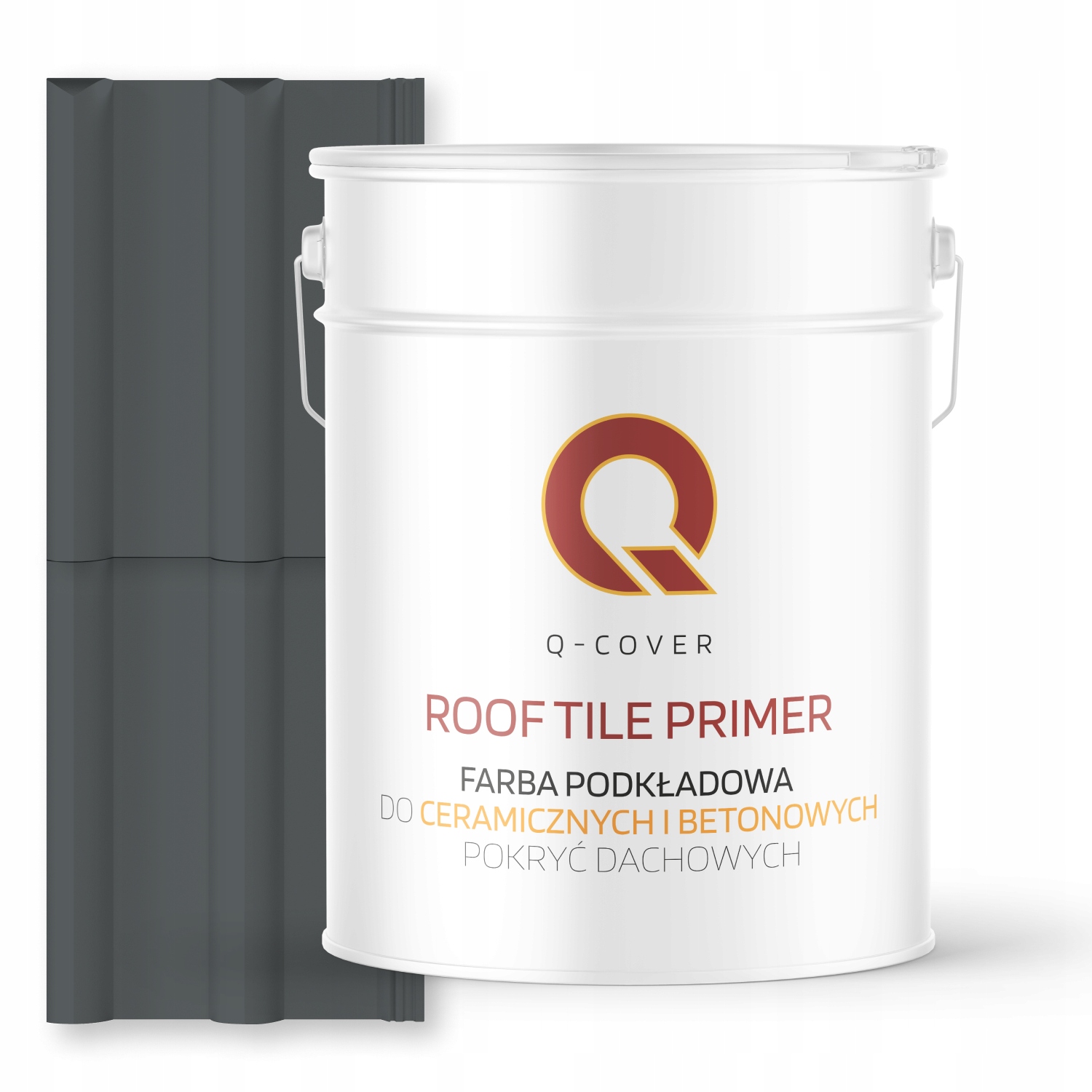 Podkladová Farba Na Keramickú Strechu Šedá Bazaltová Ral 7012 Mat 10 L