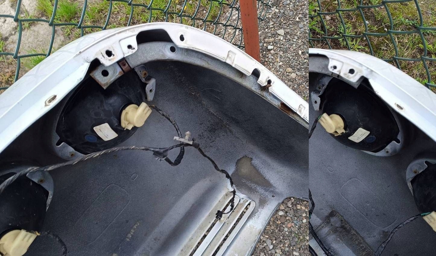 bumper rear part rear complete Chevrolet Corvette C5 1997-2004