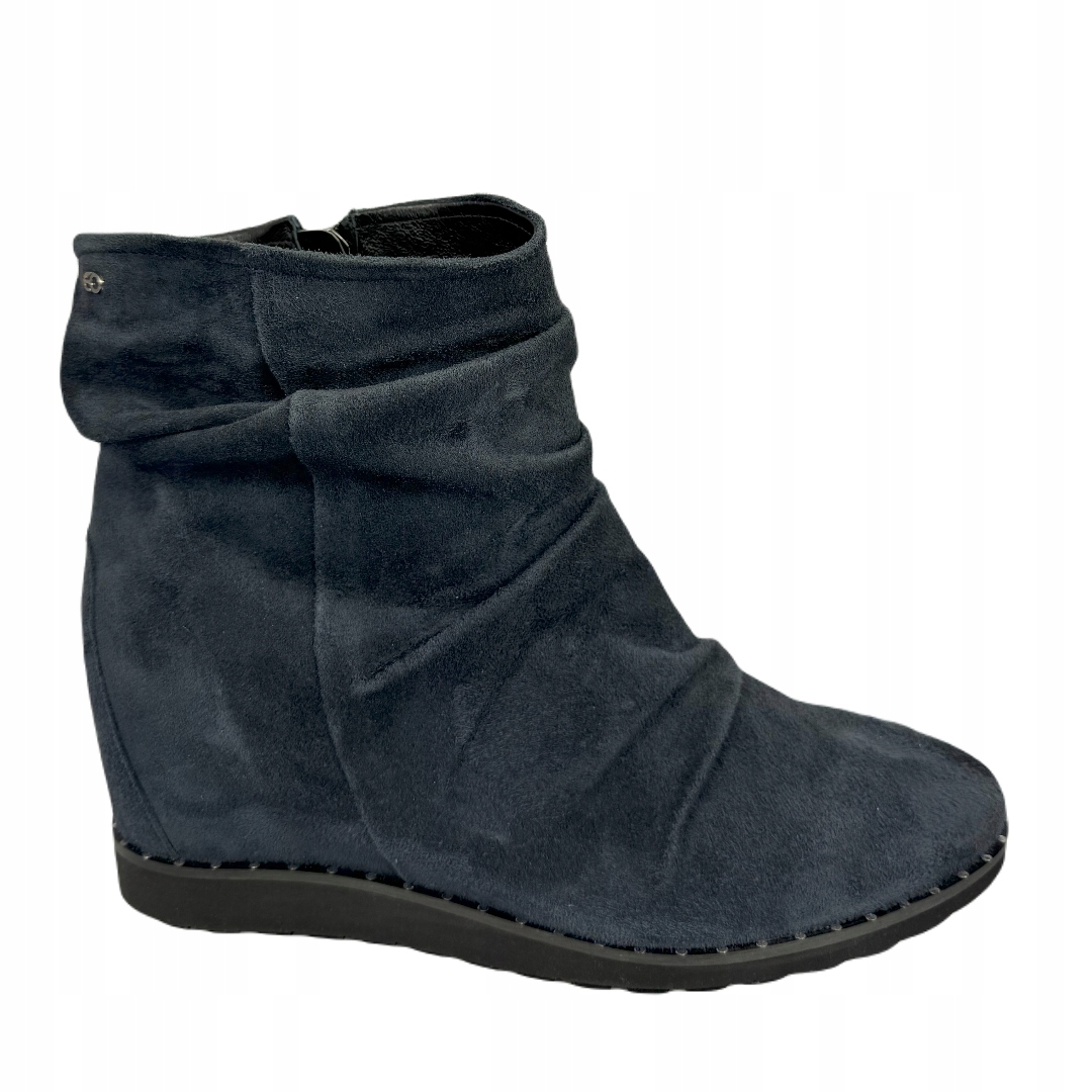 Dámské kotníkové boty Edeo 3231-867 námořnická modrá 38, Námořnická Modrá