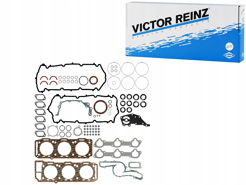 KOMPLETNY ZESTAW USZCZELEK SILNIKA ALFA ROMEO 147 156 166 GT GTV