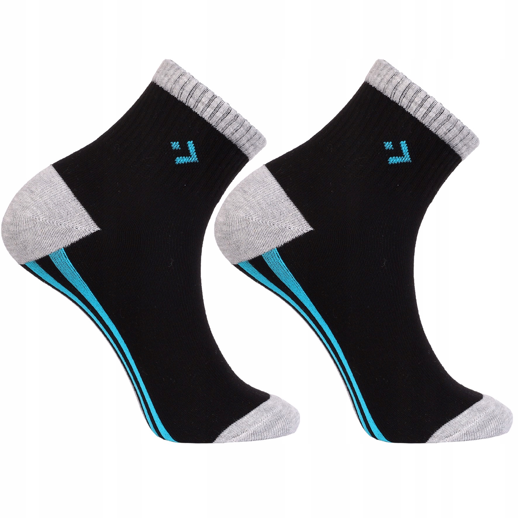 SKARPETY MĘSKIE BAWEŁNA SZEROKI ŚCIĄGACZ MORAJ x3 Rozmiar 43-45