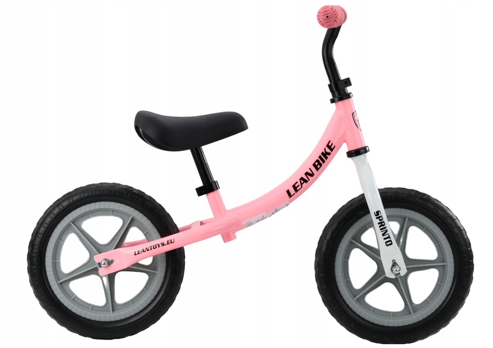Rower Biegowy Sprinto Rowerek Do Odpychania Różowy