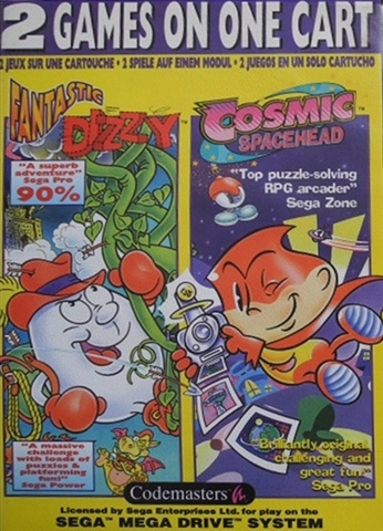 Dizzy Cosmic Spacehead - SEGA MEGA DRIVE SMD PAL PUDEŁKO