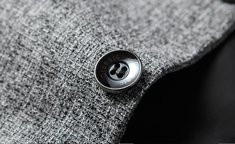 STYLOWY MARYNARKA MĘSKA NA WIOSNĘ - DOSKONAŁA ELEGANCJA! Kolor czarny