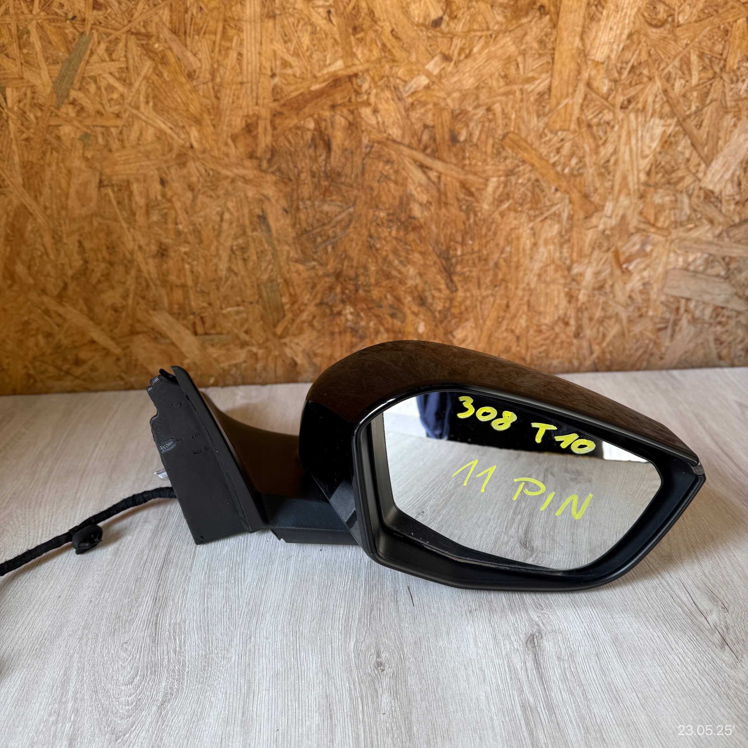 mirror right PEUGEOT 308 T10 11 PIN